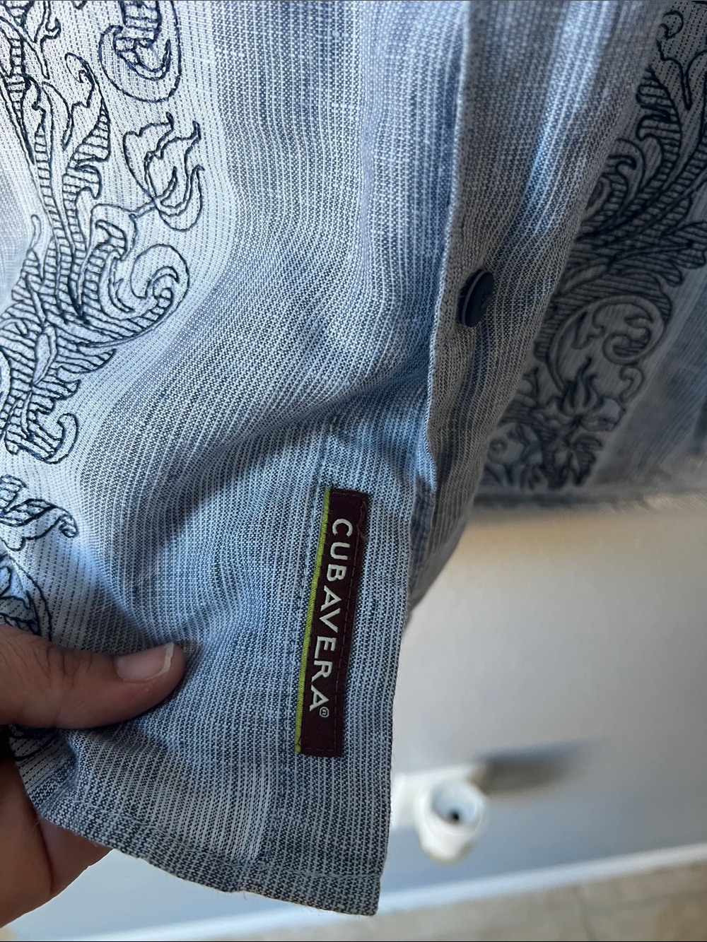 Cubavera Linen Button-Down - Picture 5 of 6